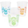Fun Express Tiki Plastic Cups – Bulk Set of 50, Each Holds 16 oz – Luau, Pool and Summer Party Supplies