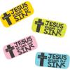Jesus Erases Our Sins Erasers – 24 Pieces – Church Stationery, Sunday School and Easter Supplies