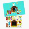 Nativity Scene Stickers for Christmas, VBS, Sunday School and Christmas (12)