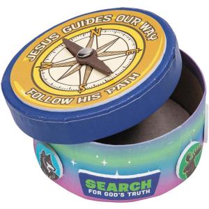 Fun Express 3 1/2″ x 1 1/2″ Great North VBS Prayer Box Craft Kit – Makes 12, Vacation Bible School Supplies