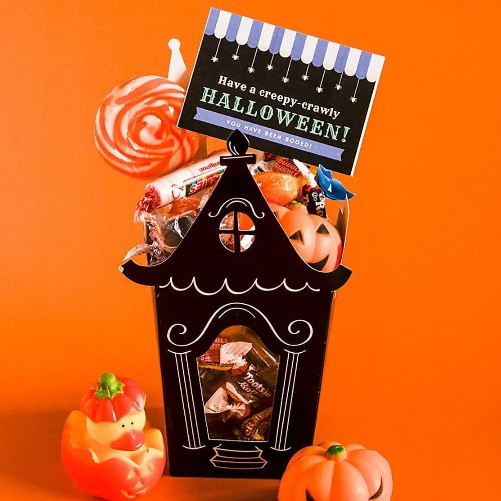imageFun Express HALLOWEEN HAUNTED HOUSE POPCORN BOX Party Supplies 12 Pieces