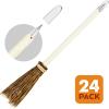 Witch Broom Pens for Halloween 24 Pack – Party Favors and Classroom Giveaways