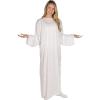 Fun Express Angel Costume Women – Premium White Angel Dress with Wings for Halloween, Christmas & Nativity Plays | One Size Fits Most | Biblical Costume for Holiday Celebrations