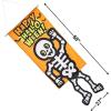 Fun Express Halloween Skeleton Dangle Leg Door Sign