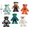 Fun Express Halloween Toy Bear Figures – Bulk Set of 48 – Halloween Party Favors and Giveaways
