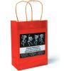 Fun Express Medium Personalized Skeleton Halloween Kraft Paper Gift Bags
