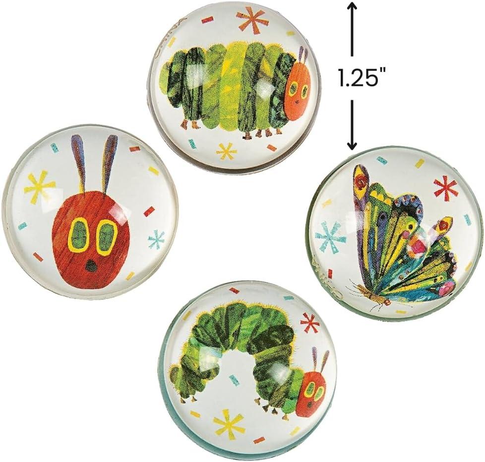 imageFun Express Eric Carles The Very Hungry Caterpillar Bouncy Ball Assortment  Toys  Bouncing Balls  Birthday  12 Pieces