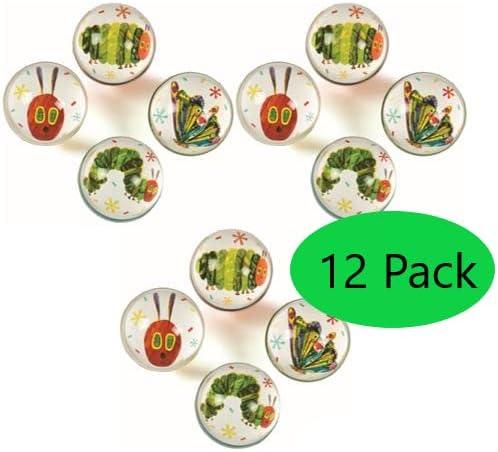 imageFun Express Eric Carles The Very Hungry Caterpillar Bouncy Ball Assortment  Toys  Bouncing Balls  Birthday  12 Pieces