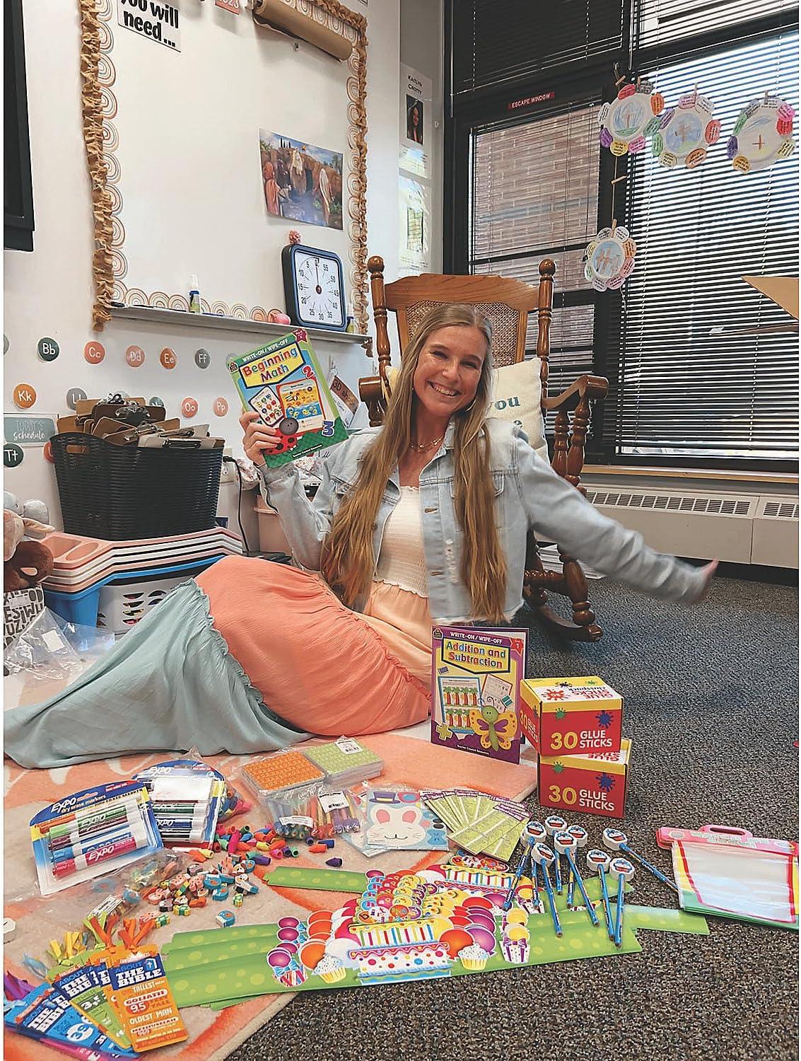 imageFun Express Happy Birthday Pencils with Cupcake Topper Bulk set of 12  Party Favors and Handouts