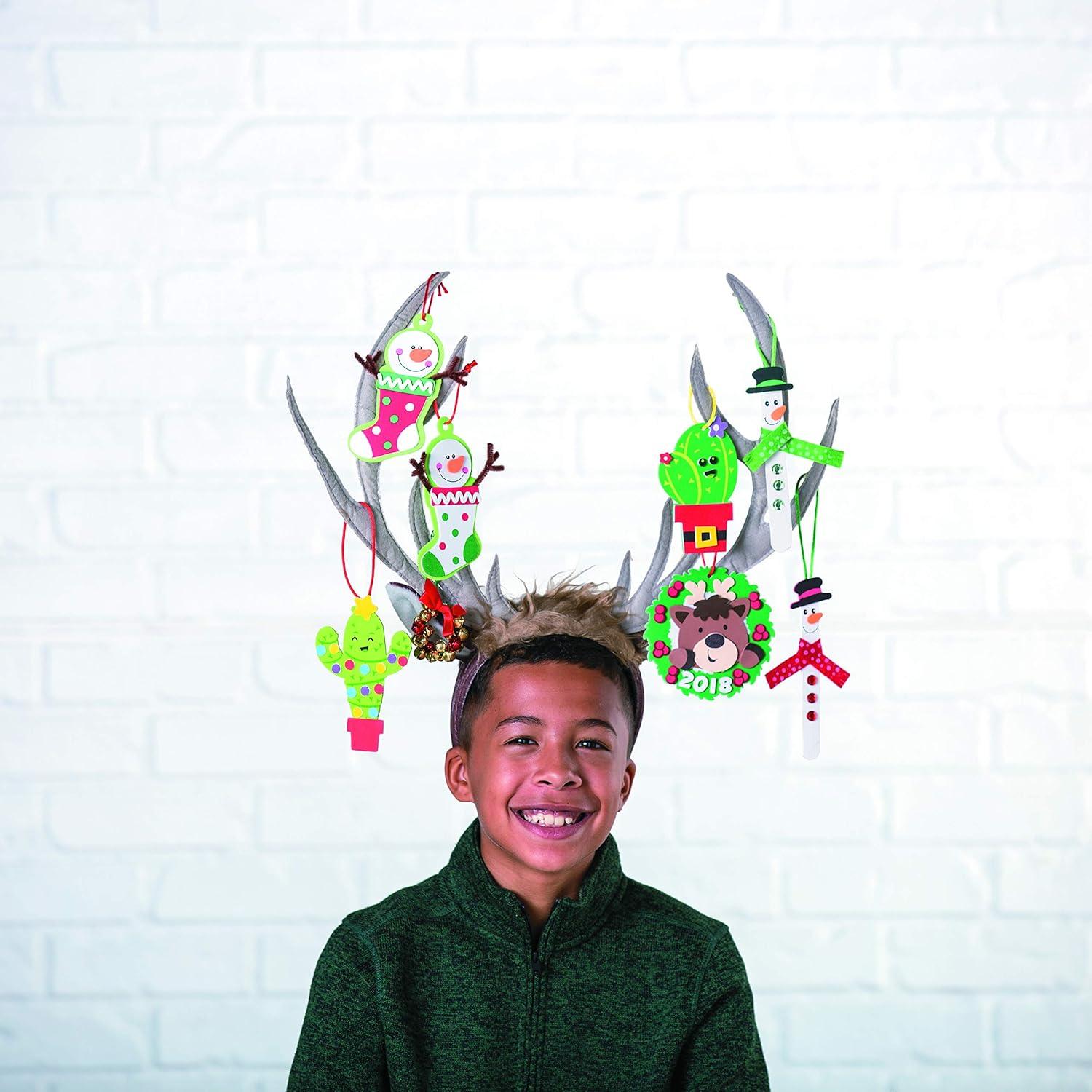 imageJingle Bell Wreath Ornament Craft Kit  Crafts for Kids and Fun Home Activities