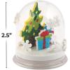 Christmas Glitter Snow Globe Craft Kits – Makes 6 – Holiday Crafts for Kids