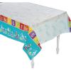 Fun Express Science Party Plastic Tablecloth – Colorful & Durable Party Supplies for Kids Science -Themed Events – Ideal for Birthday Parties School Functions and Educational Celebrations – 1 Piece