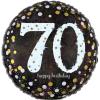 Sparkling Celebration 70th Birthday 18″ Mylar Balloon