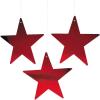 Fun Express – 5 inch Silver Cardboard Star Decor for Party – Party Decor – Wall Decor – Cutouts – VBS Vacation Bible School Supplies/Decor – Party – 12 Pieces – Silver(Silver)
