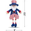 Fun Express Dangle-Leg Patriotic Uncle Sam Tabletop Decoration