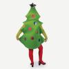 Fun Express Kids Christmas Tree Costume – Premium Holiday Outfit for Halloween & Christmas Pageants | Decorated with Ornaments & Star | Fits Child Size 14 | Boys & Girls Party Dress Up
