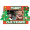 Fun Express Christmas Crafts for Kids Art Frame Kit – Makes 48 Holiday Picture Frame Magnets | Bulk Classroom Gifts for Students Ages 4-12 | Winter Foam Craft Activities with Self-Adhesive Pieces