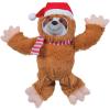 Fun Express Christmas Stuffed Sloth Plush Toy – Adorable for Boys & Girls of All Ages – Perfect for Stocking Stuffers Christmas Parties and Festive Decorations & Celebrations