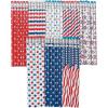 Fun Express Patriotic Patterns Pencil Bulk Assortment – 72 Pencils – Fourth of July School Supplies