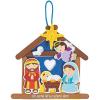 Nativity Craft Stick Ornament Craft Kit – Crafts for Kids and Fun Home Activities