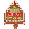 Religious Christmas Gingerbread Plastic Bracelets with Cards – 2″ (Pack of 24) – Ideal for Holiday Party Favors, Stocking Stuffers & Church Events