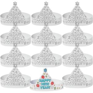Color Your Own New Year’S Crown – Crafts for Kids and Fun Home Activities