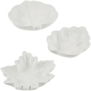Do It Yourself Ceramic Leaf Shape Mini Bowls – Crafts for Kids and Fun Home Activities