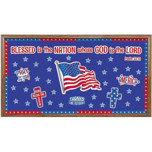Patriotic Faith Bb Set – 71 Pieces – Educational and Learning Activities for Kids