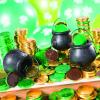 Fun Express Chocolate Coins Bulk Pack – 1 Pound Green Foil Wrapped Gold Coin Candy for St Patrick’s Day Parties | Individually Wrapped Milk Chocolate Money Coins for Candy Buffet & Leprechaun Treats