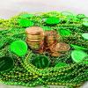 Fun Express Chocolate Coins Bulk Pack – 1 Pound Green Foil Wrapped Gold Coin Candy for St Patrick’s Day Parties | Individually Wrapped Milk Chocolate Money Coins for Candy Buffet & Leprechaun Treats