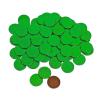 Fun Express Chocolate Coins Bulk Pack – 1 Pound Green Foil Wrapped Gold Coin Candy for St Patrick’s Day Parties | Individually Wrapped Milk Chocolate Money Coins for Candy Buffet & Leprechaun Treats