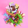 Fun Express Mini Chocolate Easter Bunny Candy 12 Pack – Premium Milk Chocolate Bunnies 3 Inches Tall | Perfect Easter Basket Stuffers for Kids & Adults | Spring Holiday Treats Bulk Party Favors