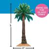 Fun Express Large Palm Tree Cardboard Stand up – 7.5 feet Tall – Island Luau and Summer Party Décor – VBS Vacation Bible School Supplies/Decor