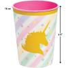 Fun Express UNICORN SPARKLE PLASTIC CUP (16OZ) – Party Supplies – 1 Piece