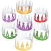 Fun Express Assorted Color Prism Crowns (1 Dozen) Costume Accessories, Party Supplies & Favors, Birthday Crowns