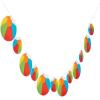 Fun Express Beach Ball Hanging Garland (7 feet Long) Birthday and Pool Party Decor – Multi Color