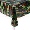 Fun Express Camouflage Plastic Disposable Tablecover Camo Tablecloth – 54 inch x 108 inch – Army Birthday Party Supplies