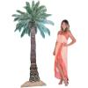 Fun Express Large Palm Tree Cardboard Stand up – 7.5 feet Tall – Island Luau and Summer Party Décor – VBS Vacation Bible School Supplies/Decor
