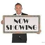 imageMovie Night Directional Cardboard Cutouts Set of 6 Party Decor