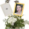 Fun Express Graduation Photo Centerpiece Sticks – 12 Pieces – Gold & White
