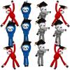 Fun Express Grad Long Arm Sloth – Toys – Long Arm Leg for Girl Boy Huggable Birthday Party Favor Gift – Birthday Gift for Boys and Girls – 12 Pieces