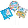 Oh, the Places You’ll Go 18″ Mylar Balloon Set – Party Decor – 3 Pieces