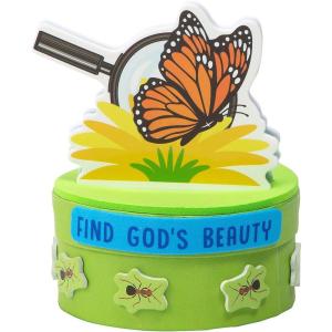 Fun Express 3 3/4″ x 4 1/4″ Zoom in VBS Prayer Box Cardboard Craft Kit – Makes 12, Vacation Bible School Supplies