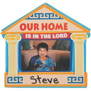 Fun Express Athens Vbs 12 Pc Frame Magnet Craft Kit – Crafts for Kids and Fun Home Activities – VBS Vacation Bible School Supplies/Decor