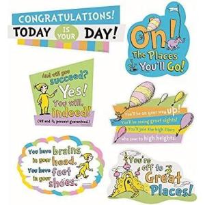 OH The Places You’ll GO Cutouts – Party Decor – 6 Pieces