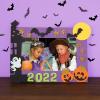 Fun Express 2021 Dated Halloween Picture Frame Craft Kit – Makes 12- DIY Crafts for Kids
