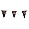 Pirate Banner – Pirate Pennant – 100 ft Jolly Roger Flag – 1 Piece – Pirate Party Decorations – Pirate Decor – Pirate Birthday Party Decorations – Skull Party – Pennants – Hanging Décor