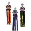 Day of the Dead Sugar Skull Hanging Decorations (3 piece set – hangs 3 feet) dia de los muertos party decorations