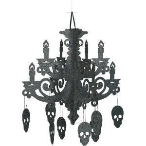 Fun Express – Spooky Floral Chandelier for Halloween – Party Decor – Hanging Decor – Misc Hanging Decor – Halloween – 1 Piece