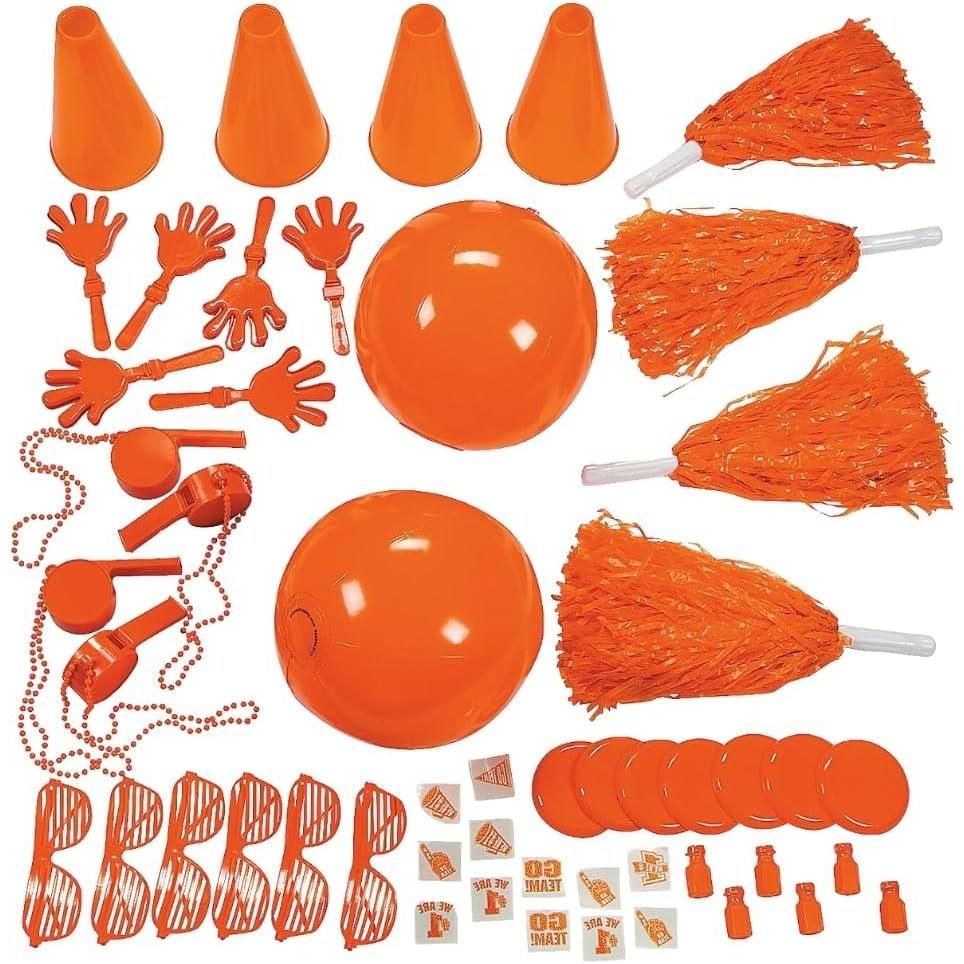 imageFun Express Bulk 50 Pieces School Spirit Assortment  Orange